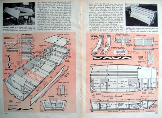 Build 8-ft JOHN JON CAMPING BOAT FISHING PRAM DIY PLANS | eBay