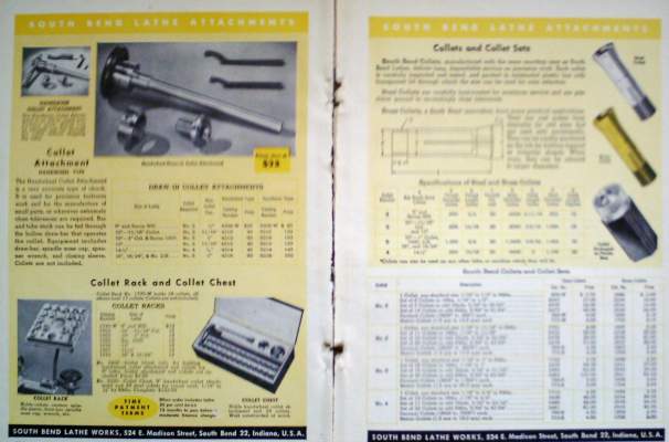   BEND LATHE Magazine Catalog Lathes & Attachments ADS w Specs Prices