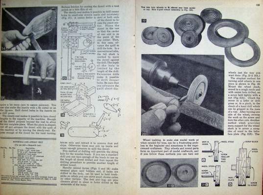 MINI WOOD TURNING WOODWORKING LATHE PROJECT PLANS Make Model Car 